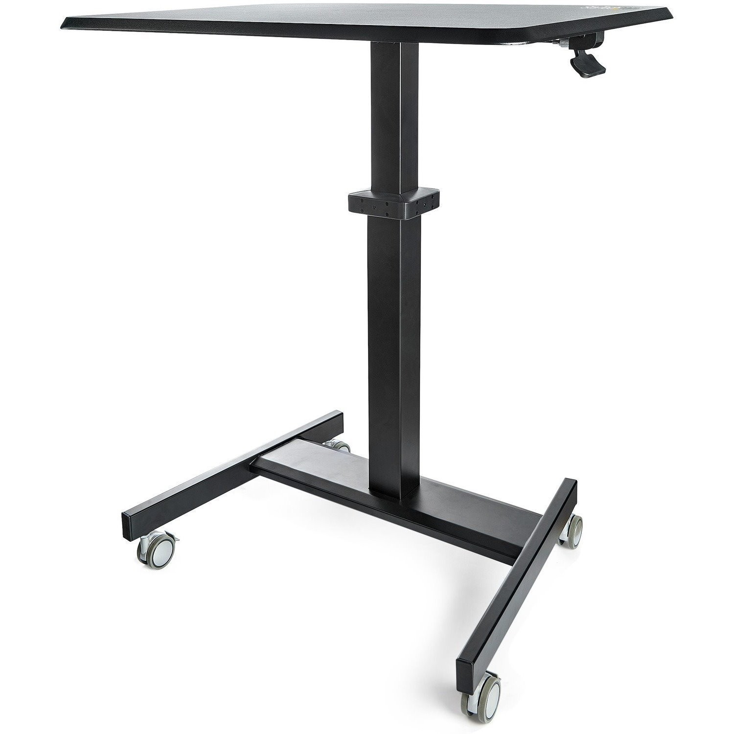 Copy of Copy of StarTech.com Mobile Standing Desk - Portable Sit-Stand Ergonomic Height Adjustable Cart on Wheels - Rolling Computer/Laptop Workstation