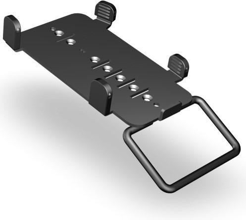 SpacePole MultiGrip Mounting Plate for POS Terminal - Black