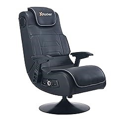 X Rocker PC Computer Gaming Desk Chair, Built-in Audio, College Dorm Essentials for Guys and Girls, Gamers, Bedroom, Dorm Room Essentials, Foldable