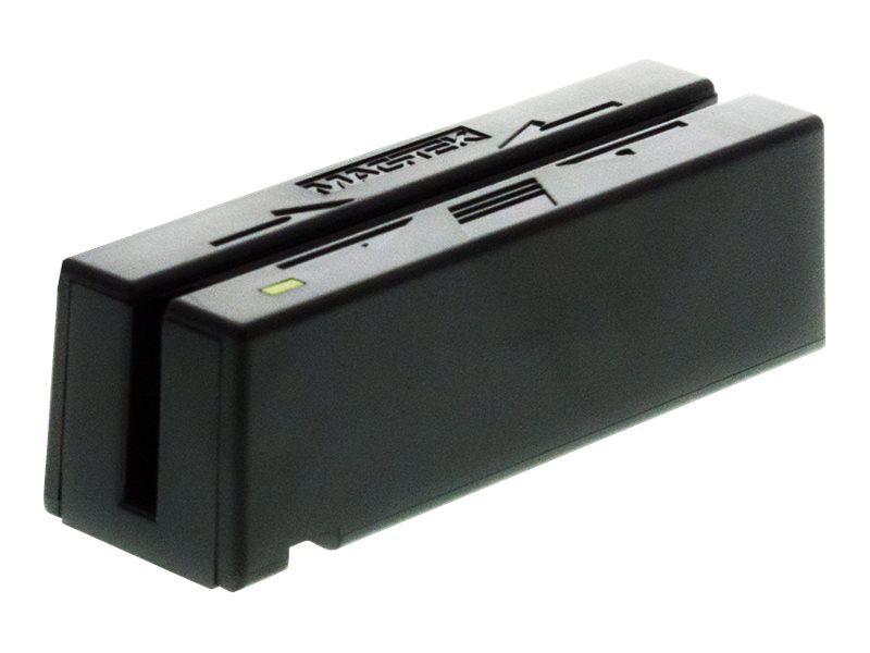 MagTek Mini Usb Keyboard Emulation Magnetic Swipe Reader, Track 1-2, Black