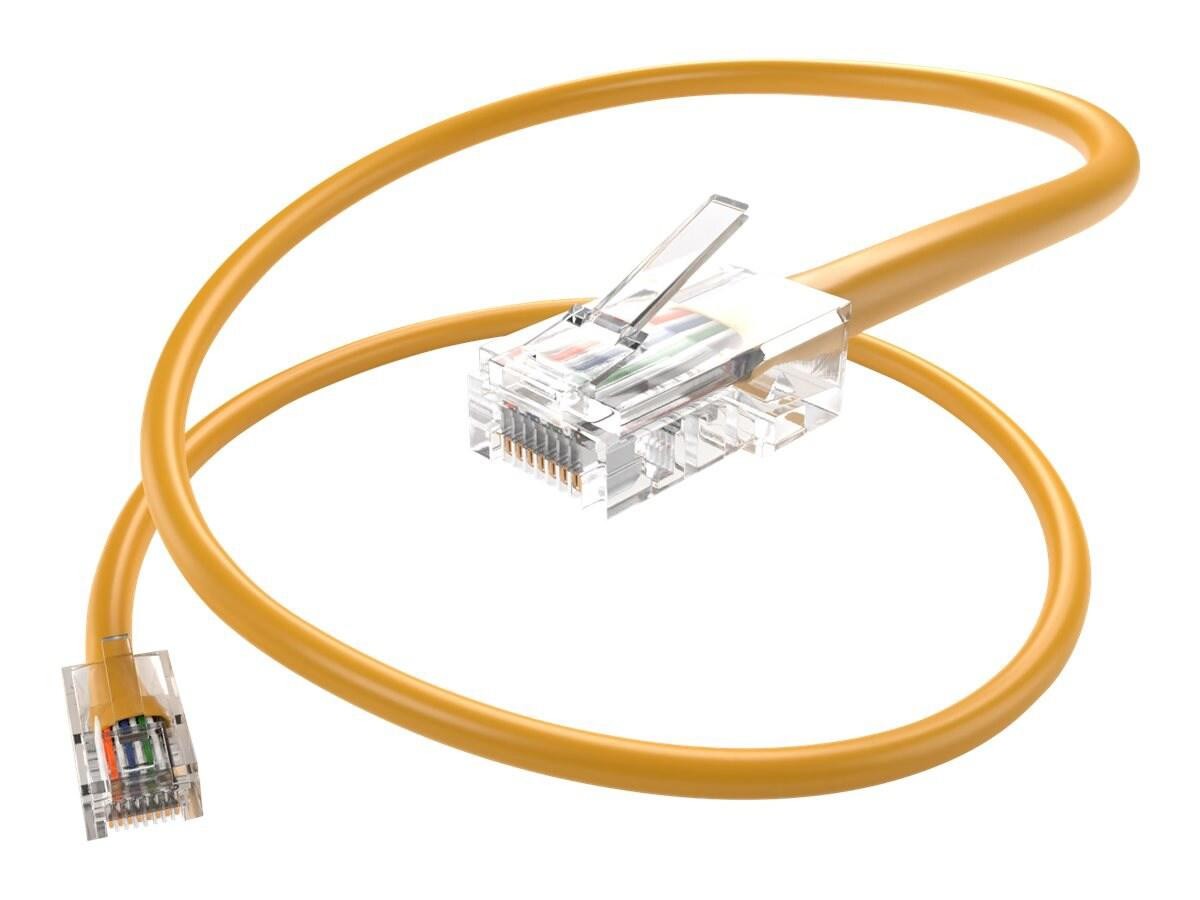 Unc Group Unc Cat6 Patch Cable, Yellow, 15FT