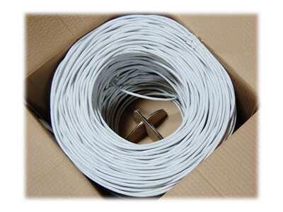 Bytecc Cat6 Bulk Cable, White, 1000FT
