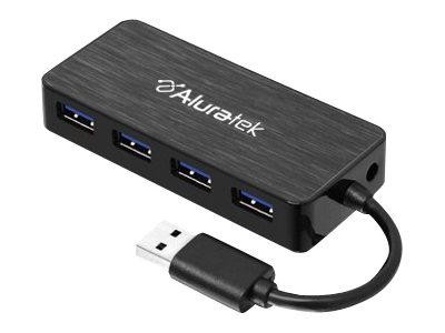 Aluratek 4-Port Usb 3.0 W Adapter