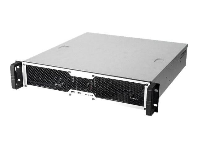 Chenbro Chassis, 2U RM ATX/1x5.25" Bay/1X3.25" + 2X2.5" Bays/7xLP Slots/1xFan