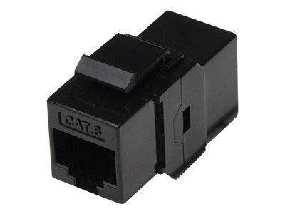 Intellinet Cat6 RJ-45 F/F Inline Keystone Coupler, Black