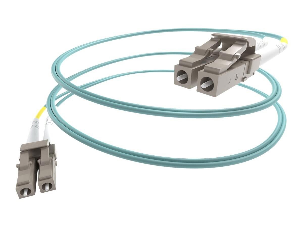 Unc Group Unc LC-LC 50/125 Om4 Multimode Fiber Optic Cable, 30M