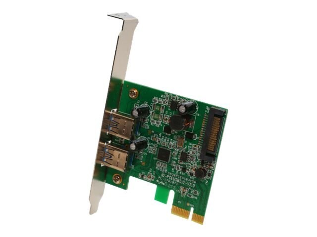 Syba Multimedia Syba 2-Port Usb 3.0 PCIe X1 Card With Nec Chipset