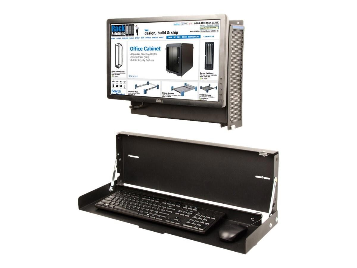 Innovation First Rack Solutions Wall Mount Keyboard Tray