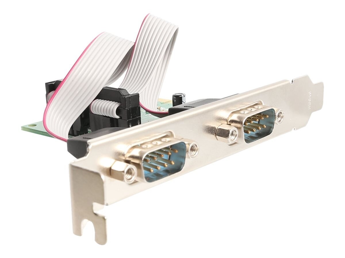 Syba Multimedia Syba Syba Io Card Si-Pex15037 2 Serial Ports Pci-E Controller Card W/ Low Profile