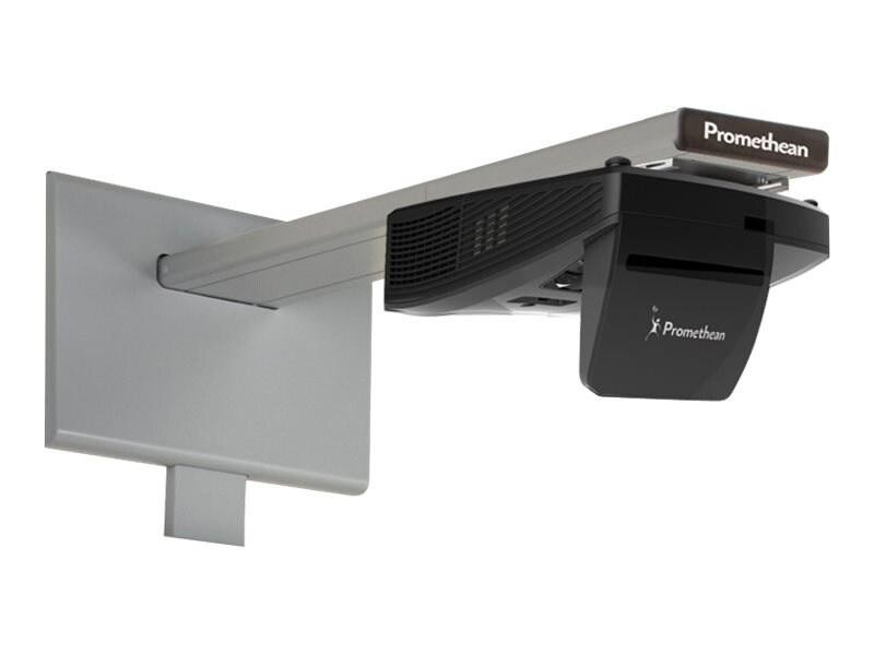 Promethean Ust-P1 ActivBoard Mount w/Ultra Short Throw Projector, 3000 Lumens, Black