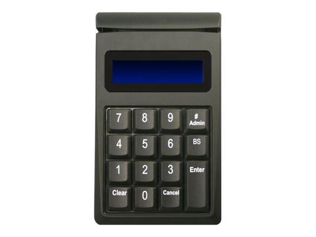 Id Tech SecureKey M130 Usb Keypad Original Encryption Format 15-Key, 3-Track MSR, Black