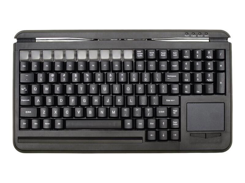 TG3 Electronics TG3 Point Of Sale Usb Keyboard, W/ MSR, Touchpad