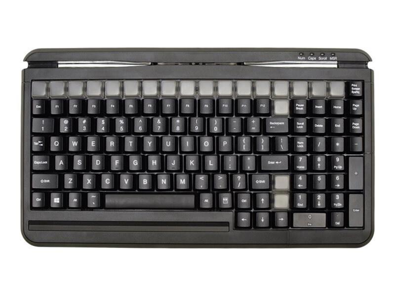 TG3 Electronics TG3 Point Of Sale Usb Keyboard, W/ MSR, No Touchpad
