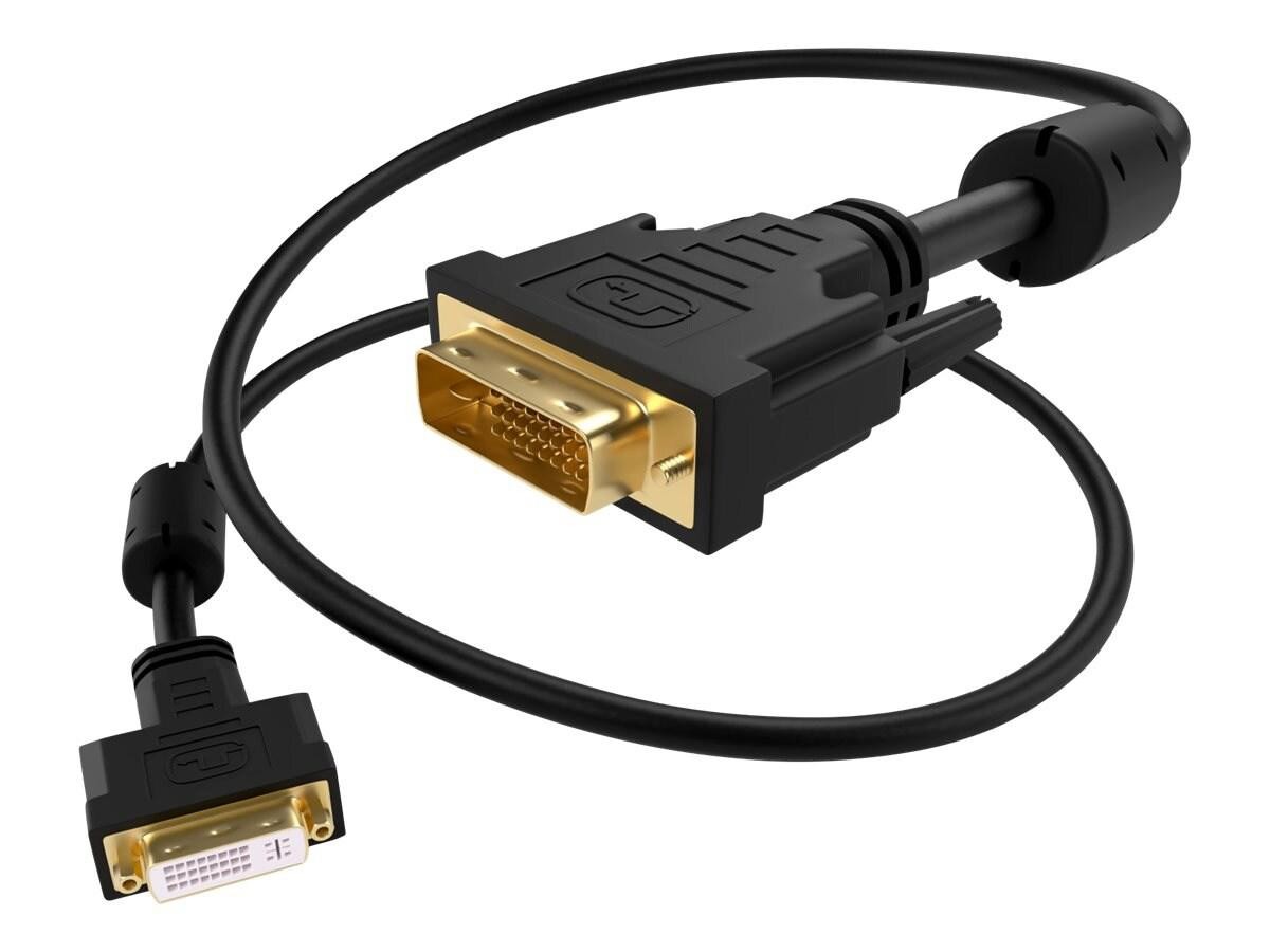 Unc Group Unc Dvi-D Dual Link M/F Extension Cable, 15FT