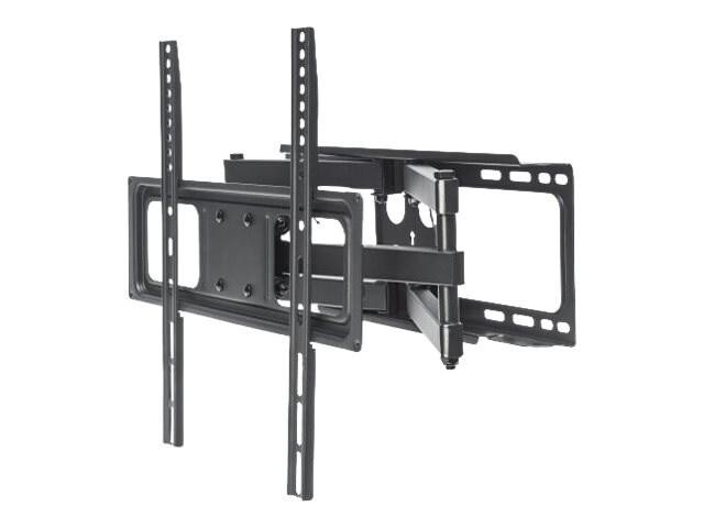 Manhattan Universal Basic LCD Full-Motion Wall Mount For 32"-55" Displays, Black