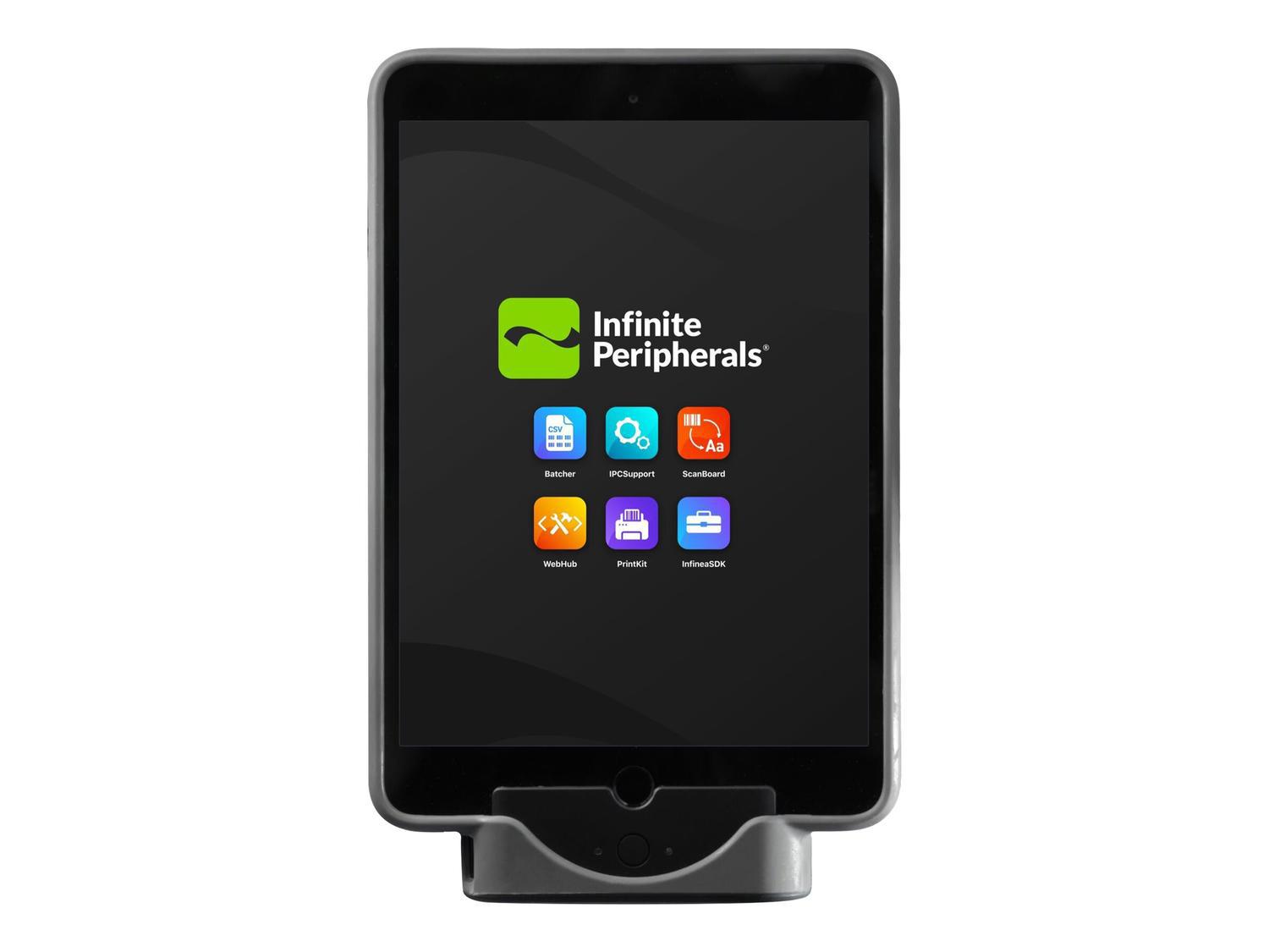 Infinite Peripherals Infinite Infinea Tab M For iPad mini/Air, MSR, 2D Barcode Scanner, Sred