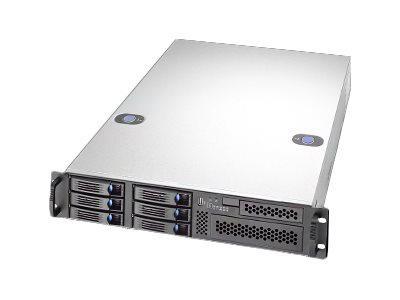 Chenbro 2U Rackmount Storage Chassis W/ Zippy 500W Single Psu & 6X
