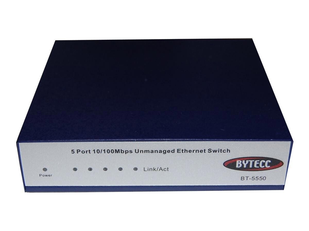 Bytecc 5-Port 10Mbps Mini Network Switch