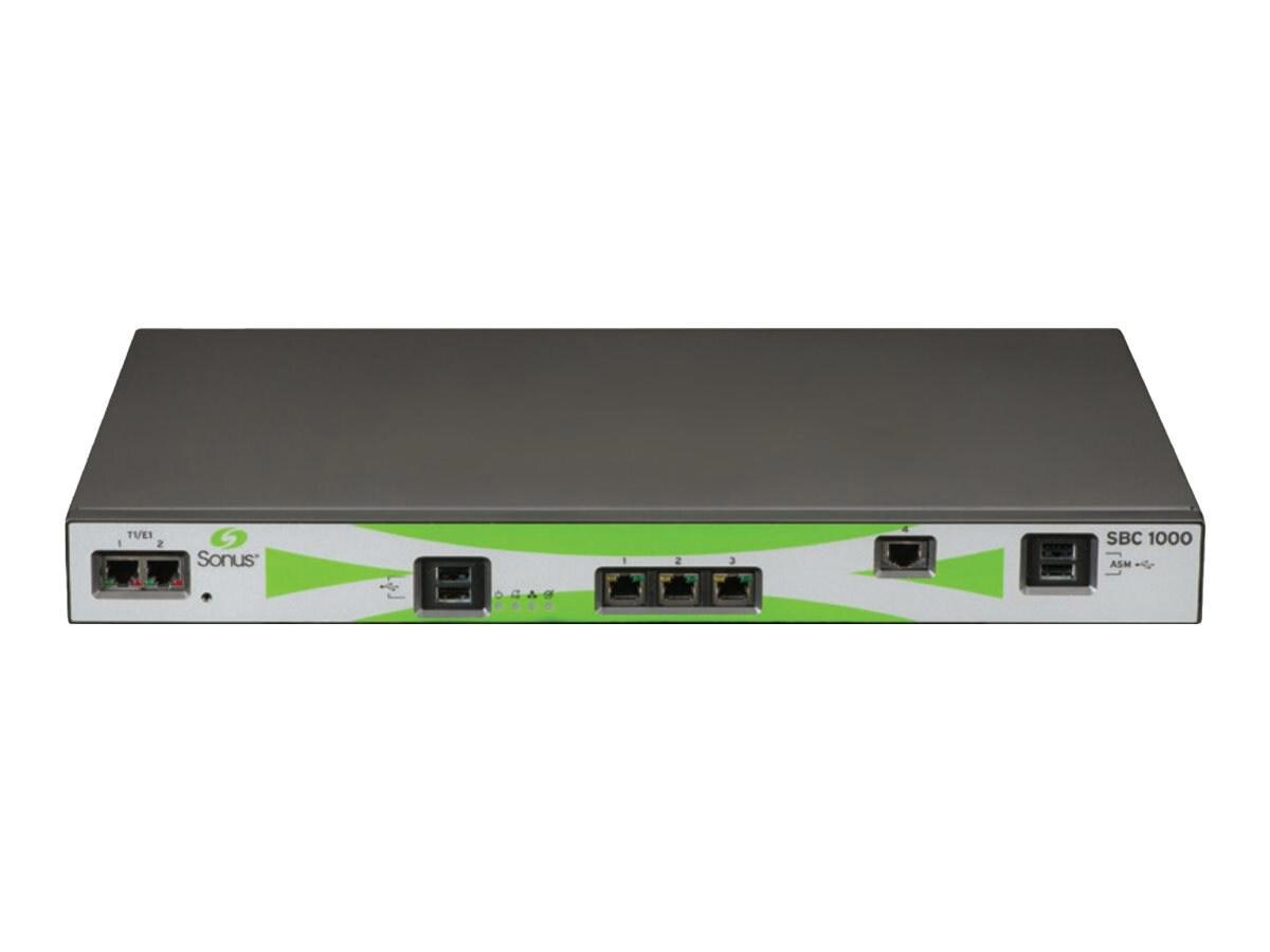 Ribbon Communications Revised Gateway SBC 1000 Chassis W/ 1 PR