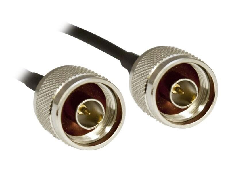 AccelTex Solutions AccelTex 195 Series N-Style Plug To N-Style Plug Cable Assembly, 3FT