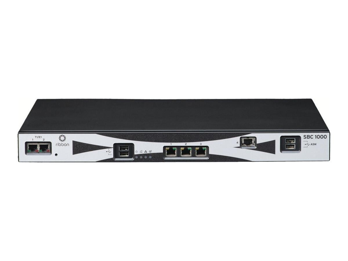 Ribbon Communications Revised Gateway SBC 1000 Chassis W/ 4 BR