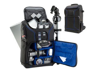 Accessory Power Backpack For DLSR Camera w/Padded Dividers, Blue