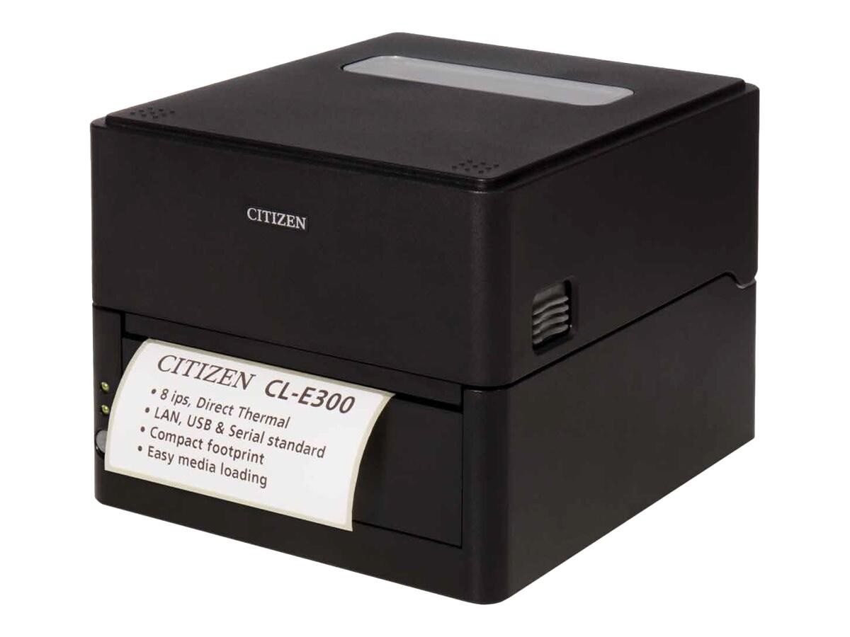 Citizen Systems Citizen CBM DT 203Dpi USB/LAN/Serial Barcode Label Printer - Black
