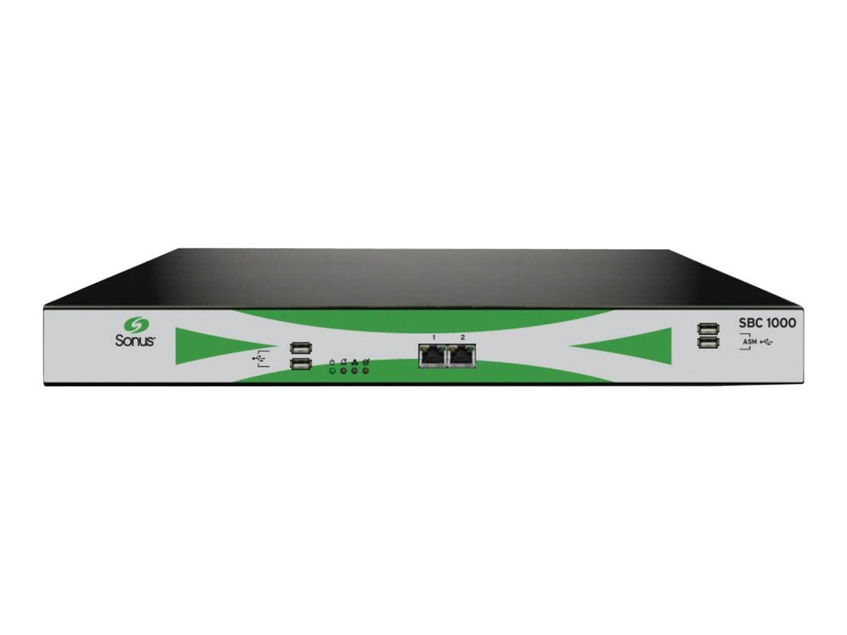 Ribbon Communications SBC 1000 W/ 1 Pri, 4 FXS, 2 Medium DSPS,
