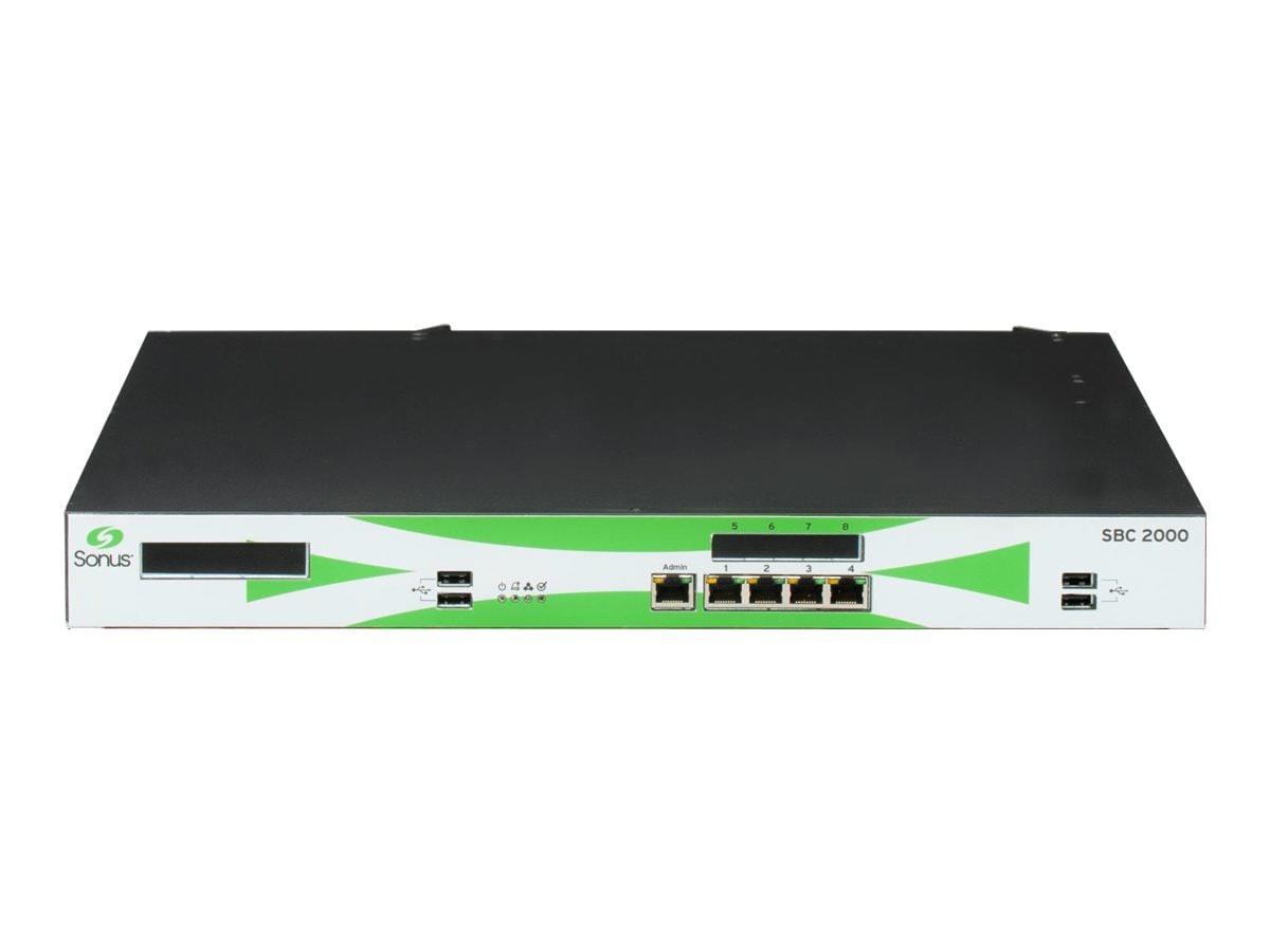 Ribbon Communications Revised SBC 2000 W/ 6 DSPS. Sip:Sip Lice