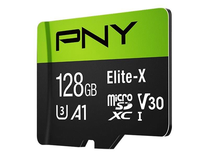 PNY Elite-X 128 GB Class 10/UHS-I (U3) microSDXC