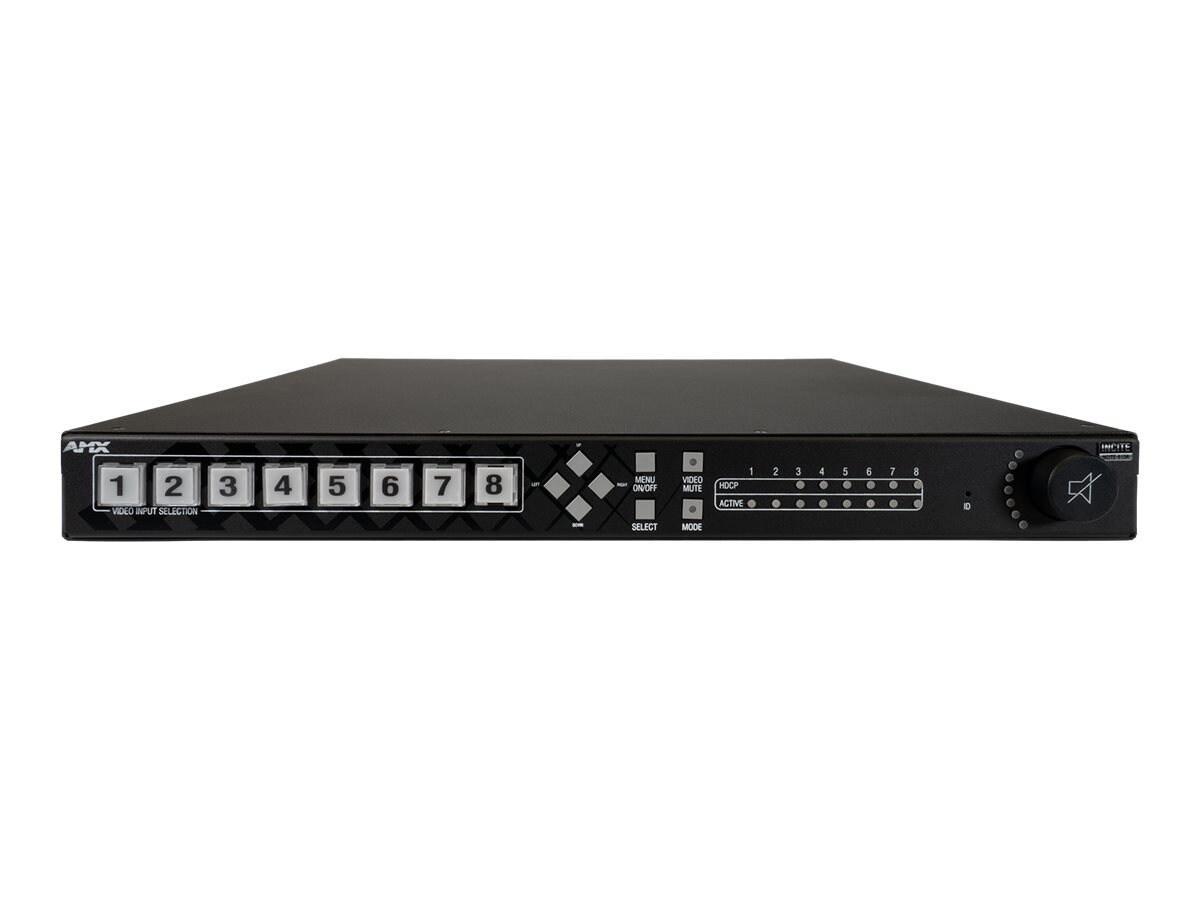 Amx Ncite-813A, 8X1 4K60 PRS SWTCH,Amp