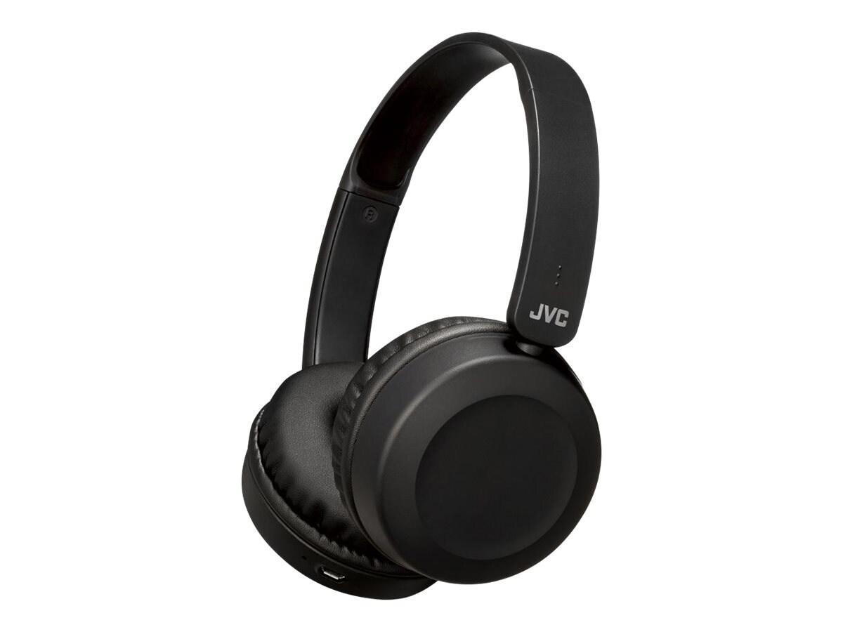 JVC On-Ear Bluetooth 4.1 Swivel Headphones - Black