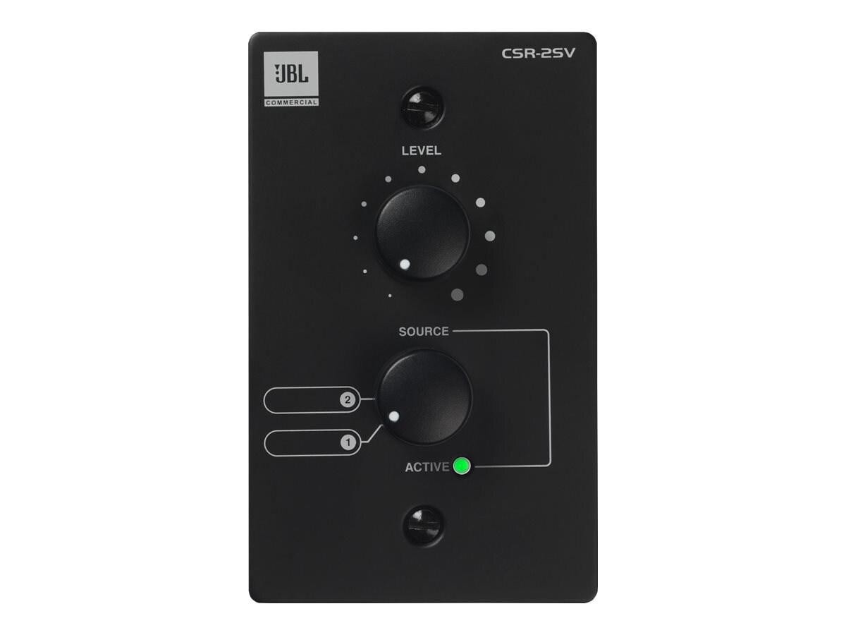 JBL Wall Controller With 2-Position Source Selector And Volume Control
