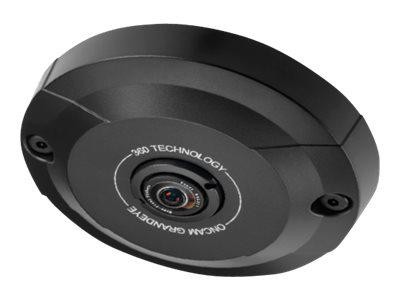 Pelco Evo Mini 5MP 360-Degree Network Dome Camera With Fisheye Lens, Black