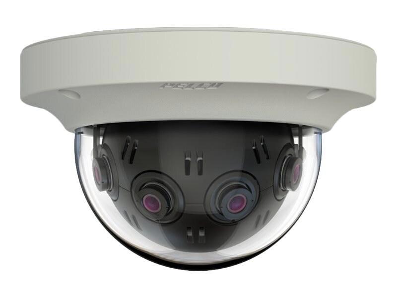 Pelco 12MP 180-Degree Panoramic Surface Dome Camera With SureVision 2.0, Black