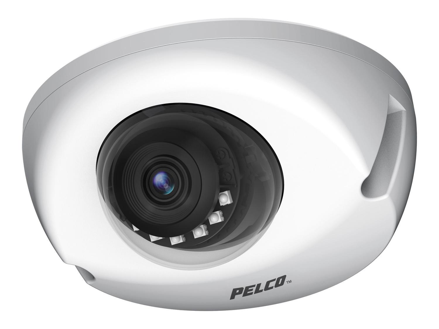 Pelco 5MP Sarix Pro Network Ir Vandal Resistant Wedge Dome Camera With 2.4MM Lens