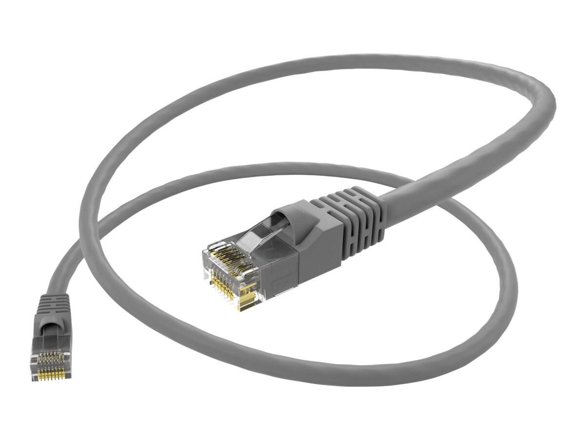Unc Group Unc Cat6 Utp Snagless Patch Cable, Gray, 20FT