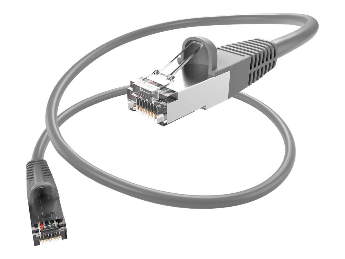 Unc Group Unc Cat6 Shielded FTP Snagless Patch Cable, Gray, 1FT