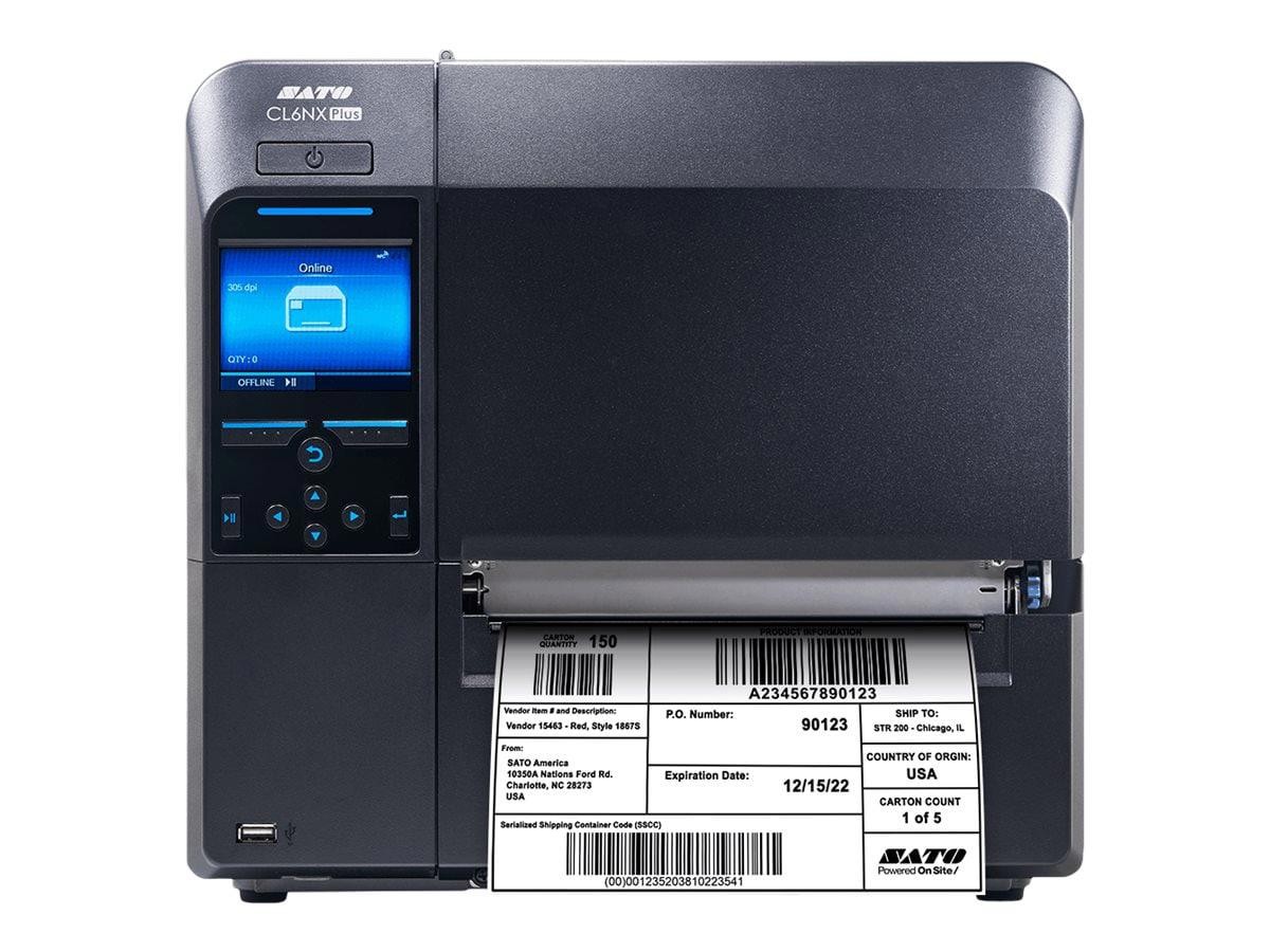 Sato CL6NX Plus Thermal 305Dpi Printer W/ Cutter