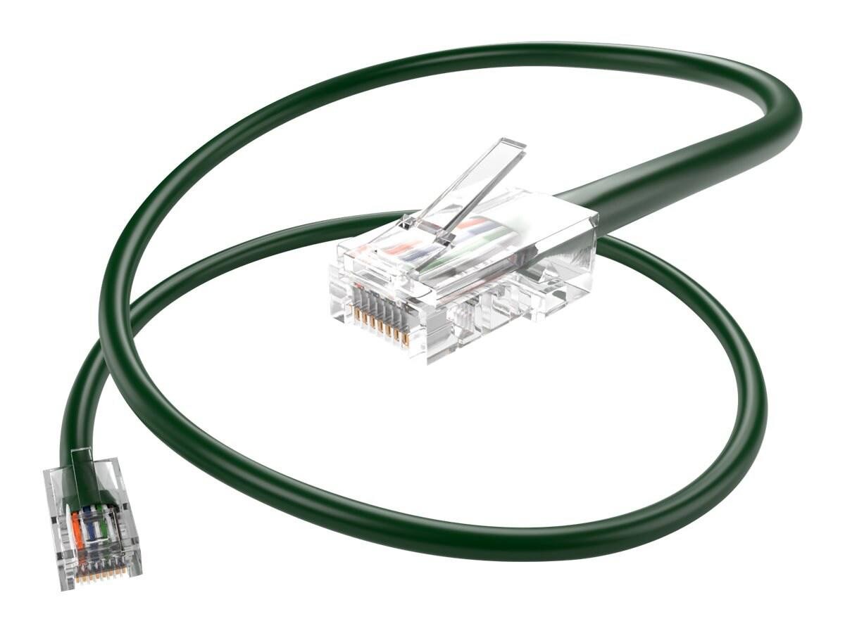 Unc Group Unc Cat5e Utp Non-Booted Patch Cable, Green, 15FT