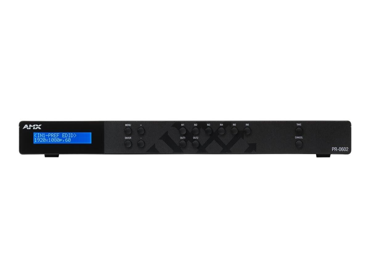 Amx Precis 6X2 4K60 Hdmi Switcher
