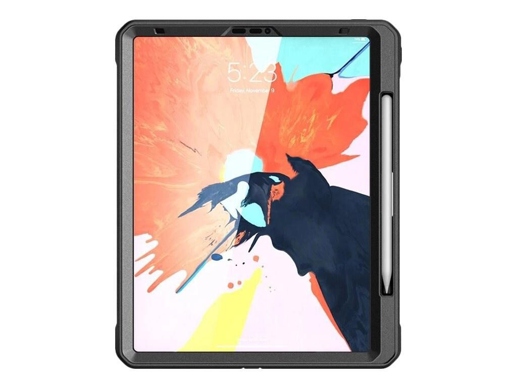 Supcase Apple iPad Pro 12.9In (2020) 4TH Gen Full Cover W/ Apple Pencil Slot & Built-In Screen Protector-Blk