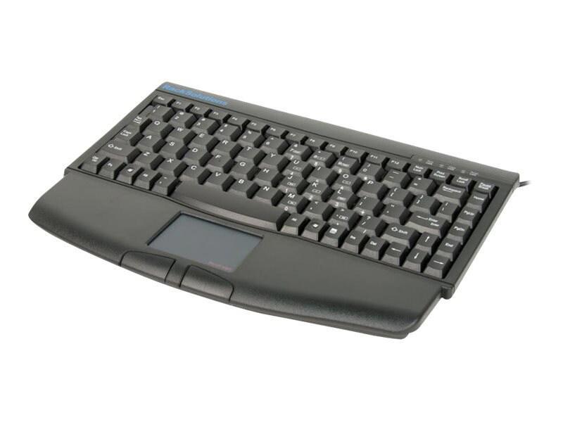 Innovation First Rack Solutions Rackmount Keyboard - Usb - Black