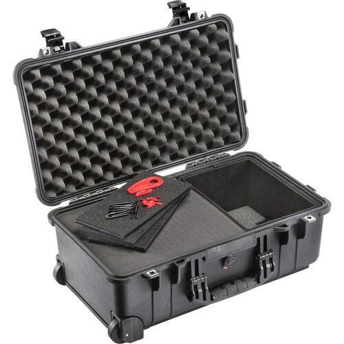 Deployable Systems 1510TPF Carry-On Case W/ TrekPak/Foam Hybrid (Black)