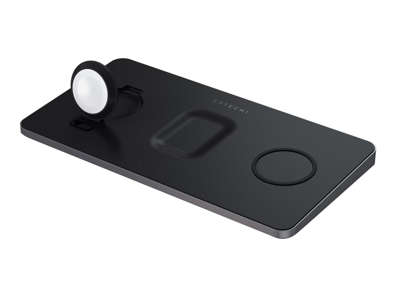 Satechi Trio Wireless Charer With Magnetic Pad