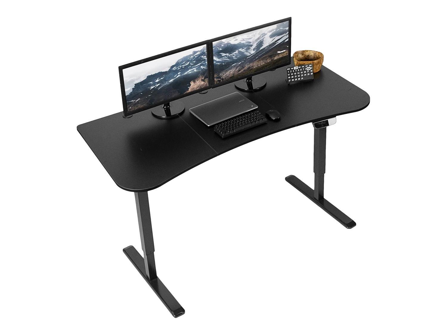 Vivo 63" X 32" Electric Desk With Touch Screen Memory Controller