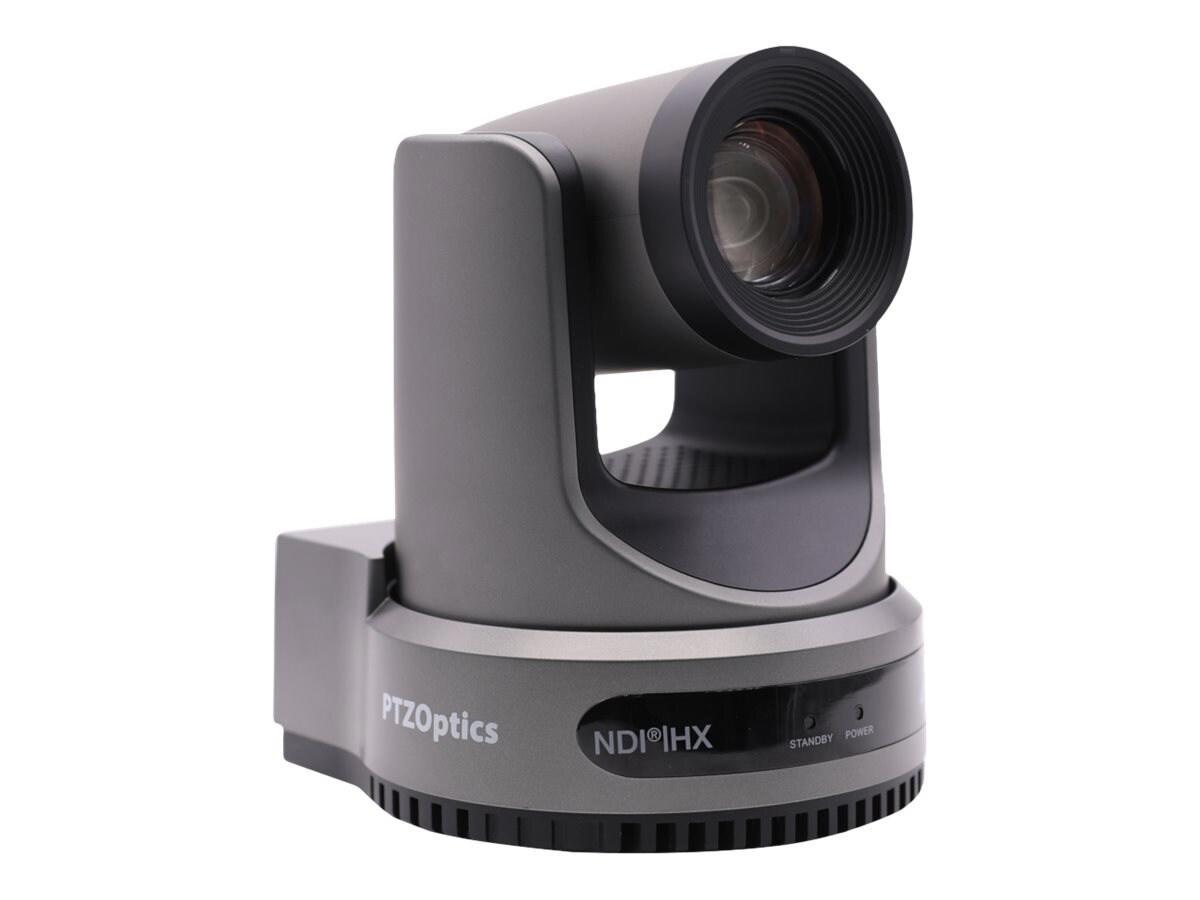 PTZOptics MOVE PT20X-4K-WH-G3 8.4 Megapixel Indoor 4K Network Camera - Color - White