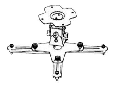 Christie Digital One Mount Plus Ceiling Mount for Projector - White