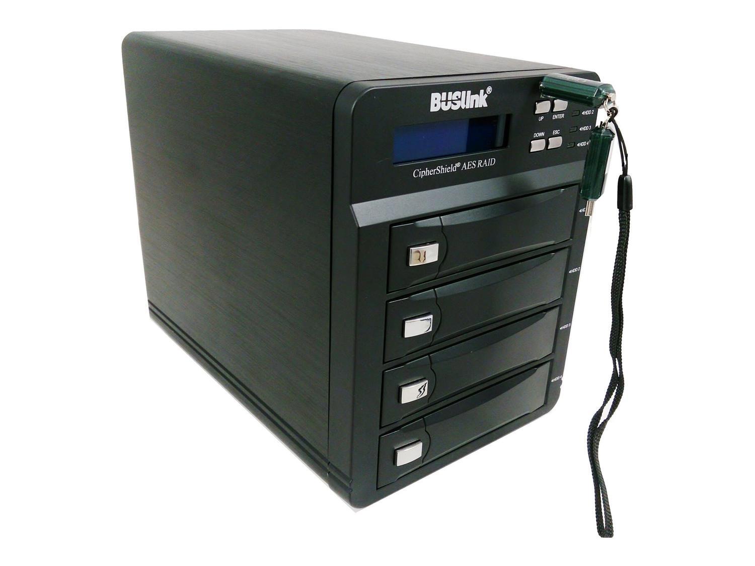 Buslink Media 88TB 256Aes Usb 3.0/eSATA 4-Bay Storage