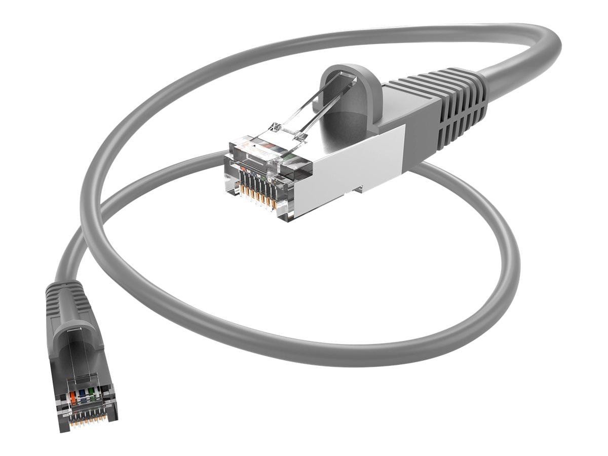 Unc Group Unc Cat6 Shielded S/FTP Snagless Patch Cable, Gray, 50FT